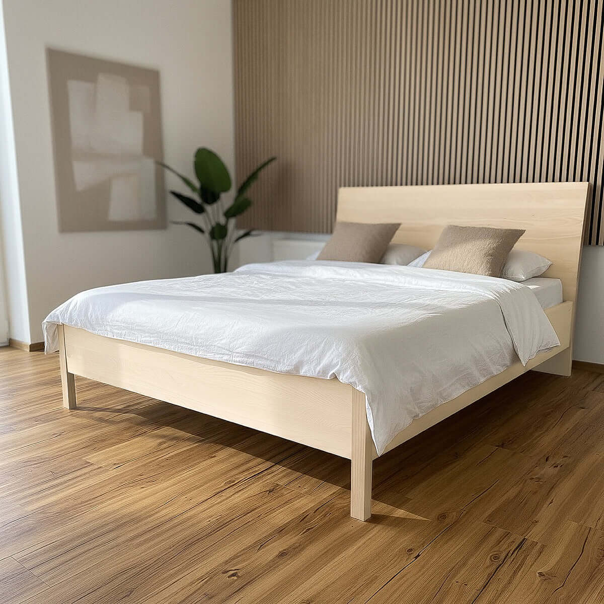 Lit en bois massif Wachau