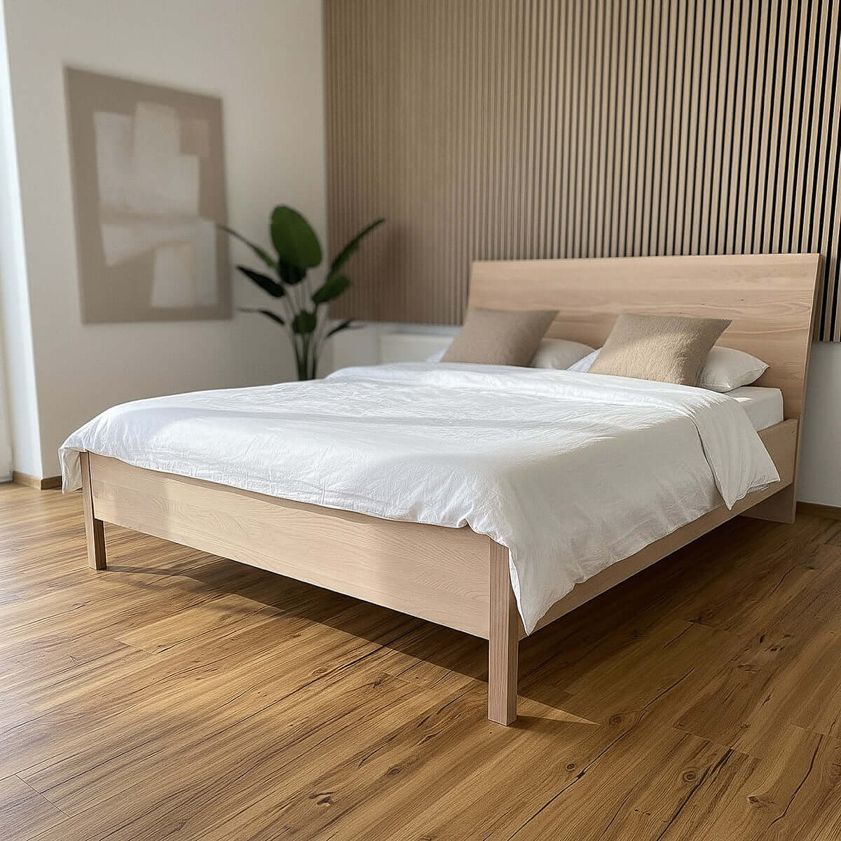 Lit en bois massif Wachau