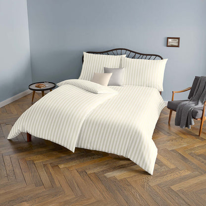 fleuresse damastbettwäsche melk 