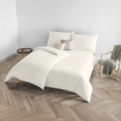 fleuresse damastbettwäsche melk 