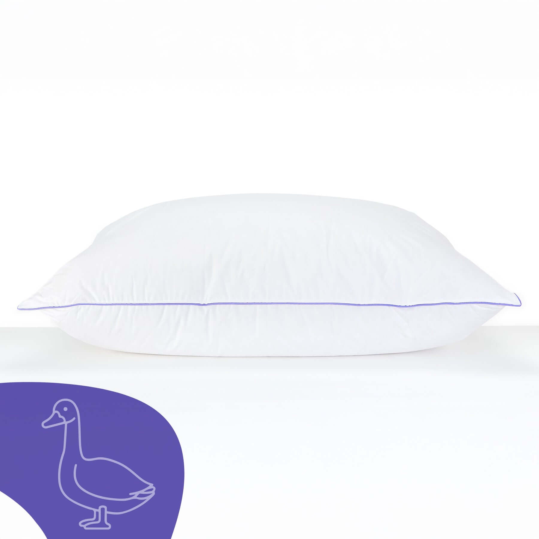 QUQON Oreiller en duvet De Luxe